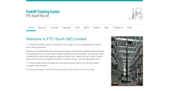 Desktop Screenshot of ftcsouth.co.nz