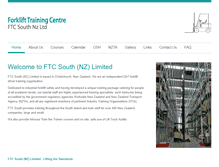 Tablet Screenshot of ftcsouth.co.nz